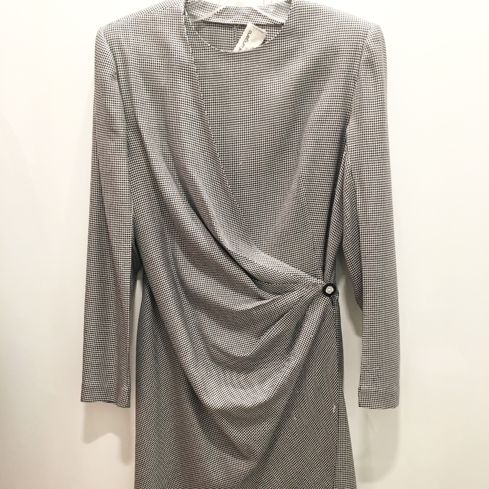 Vintage Emanuel Ungaro Checkered Dress